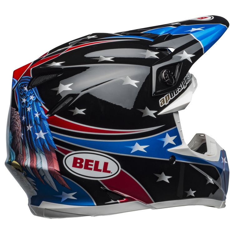 BELL PS MOTO-9 MIPS TOMAC EAGLE BK/BL/GN - Image 2