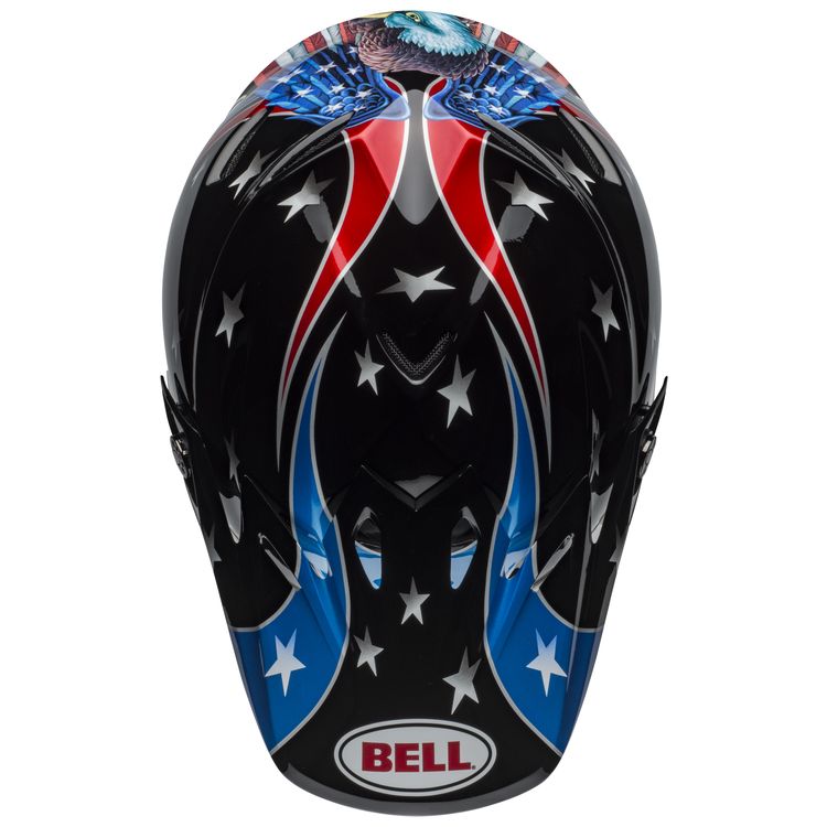 BELL PS MOTO-9 MIPS TOMAC EAGLE BK/BL/GN - Image 3