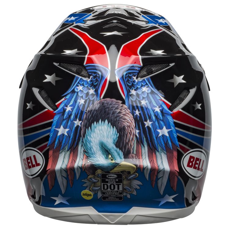 BELL PS MOTO-9 MIPS TOMAC EAGLE BK/BL/GN - Image 4