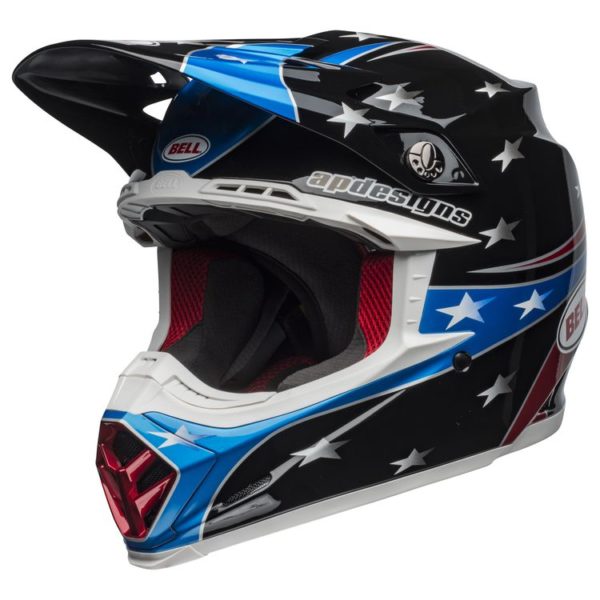 BELL PS MOTO-9 MIPS TOMAC EAGLE BK/BL/GN