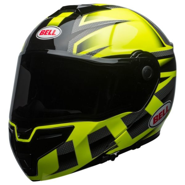 BELL PS SRT M PREDATOR HIVIZ GRN/BLK